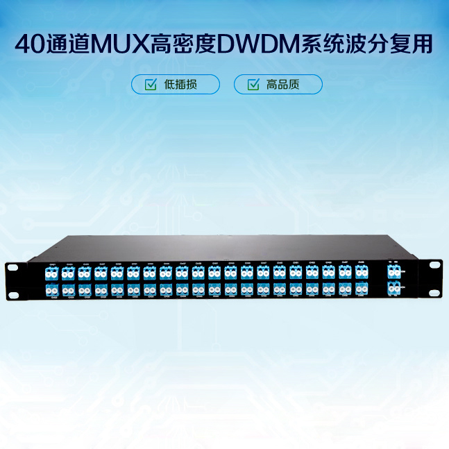 1U機(jī)架式50G AWG DWDM