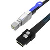 HD Mini SAS SFF-8644轉(zhuǎn)SFF-8087 服務(wù)器高速轉(zhuǎn)接線