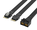 Mini SAS HD SFF-8643 8i轉(zhuǎn)Slim SAS 2SFF-8654 4i硬盤服務(wù)器高速線
