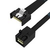 MCIO 4X 轉(zhuǎn) Mini SAS HD SFF-8643服務(wù)器數(shù)據(jù)轉(zhuǎn)接線