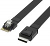 SlimSAS SFF-8654 4i轉(zhuǎn)Oculink SFF-8611服務(wù)器主板磁盤背板數(shù)據(jù)線