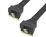 SlimSAS SFF-8654 8i內(nèi)彎轉(zhuǎn)SFF-8654 74P內(nèi)彎 服務(wù)器磁盤(pán)陣列數(shù)據(jù)線