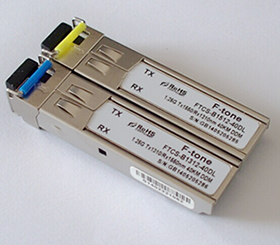 1.25Gbps SFP BIDI光模塊，1310 nm TX / 1490nm RX